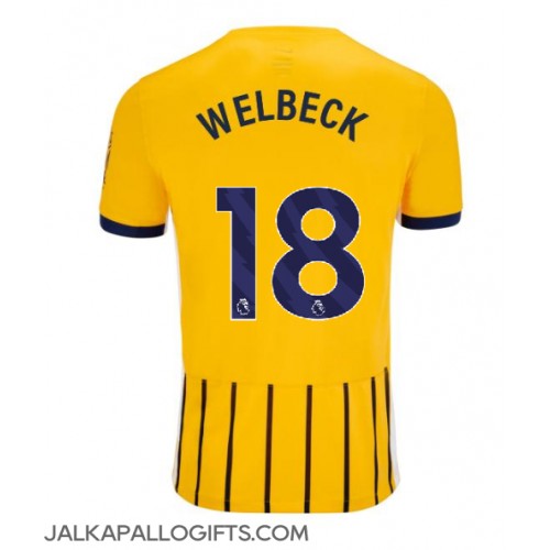 Brighton Danny Welbeck #18 Vieraspaita 2024-25 Lyhythihainen